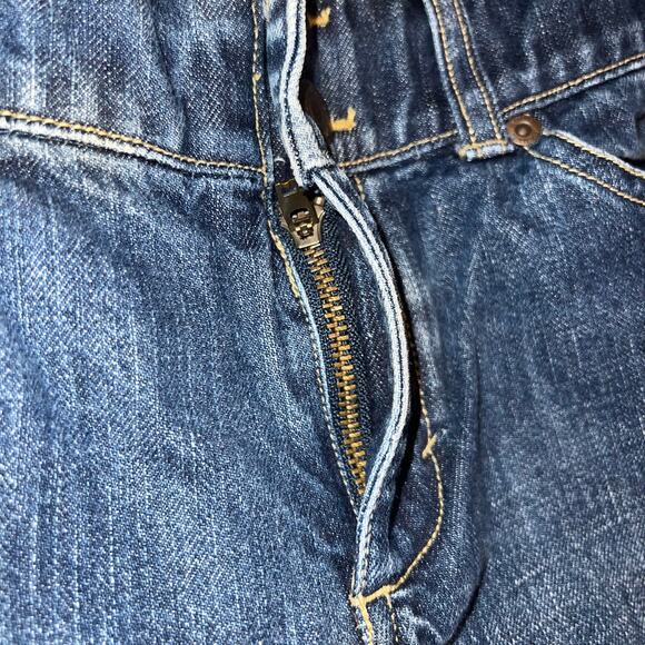 Vintage Eddie Bauer low rise boot cut women's dark denim jeans size 6 y2k - Picture 11 of 11